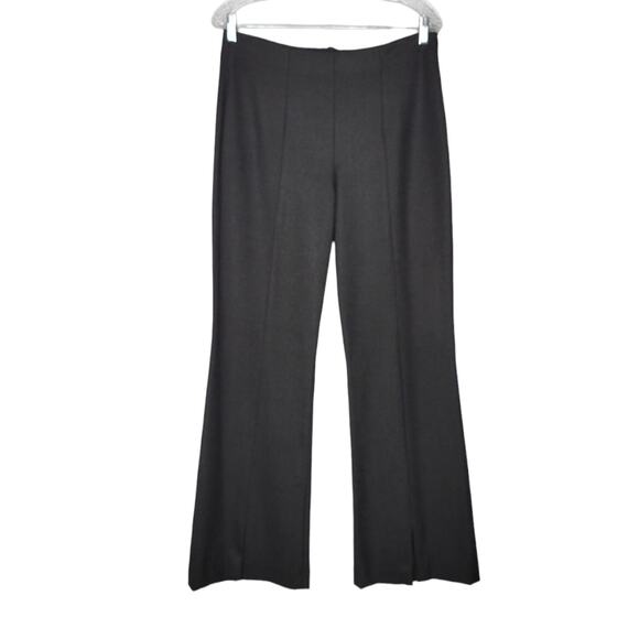 Escada Gray Wool Blend Split Hem Trouser Dress Pants Size 40/Medium - Picture 1 of 9